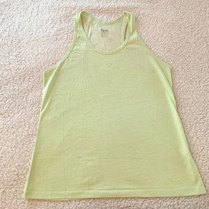 Nike Light Green/Yellow Tank Top Size Large